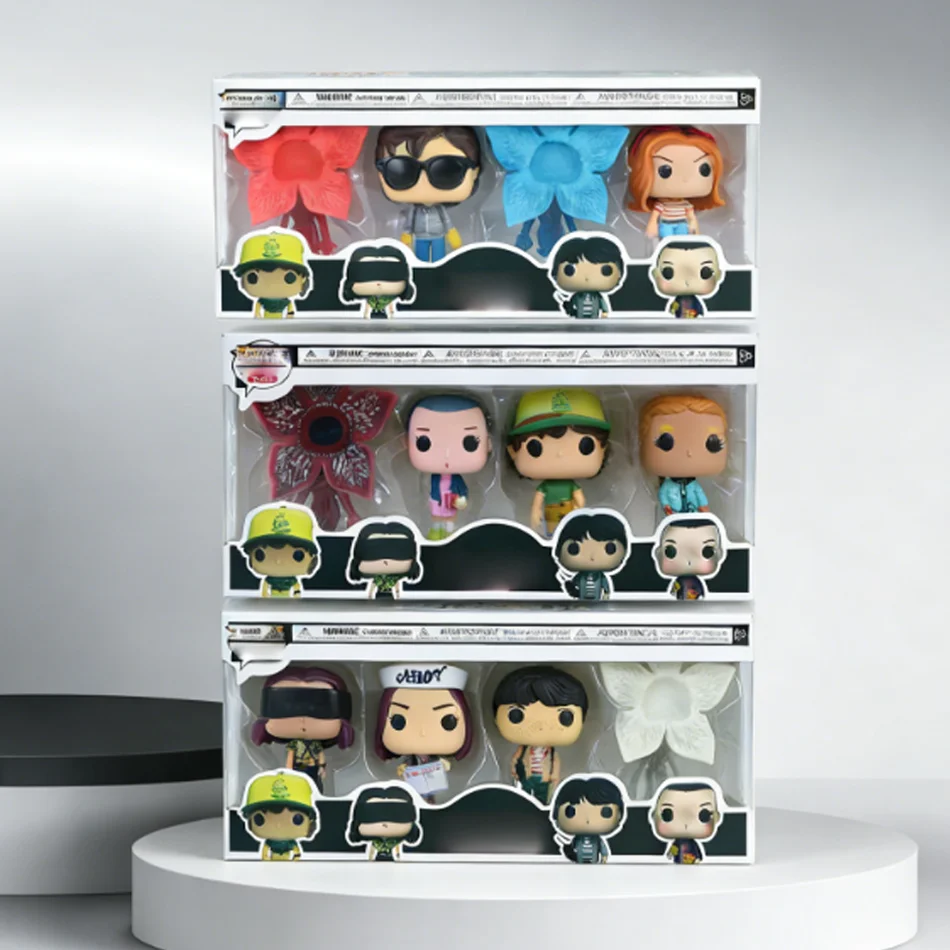 Hot-Selling 3-Set Box Creative Character Figures Cute Desktop Ornaments Surprise Gifts for Kids Bulk Orders Supported In Stock