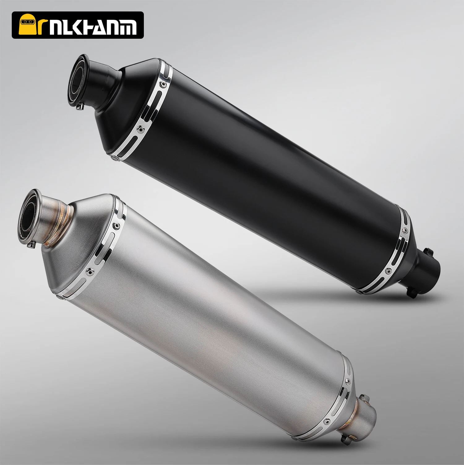 

51mm Universal scooter Motorcycle Exhaust Muffler For Z1000 Tmax530 CBR1000 Z900 Tmax Nmax PCX125 ATV