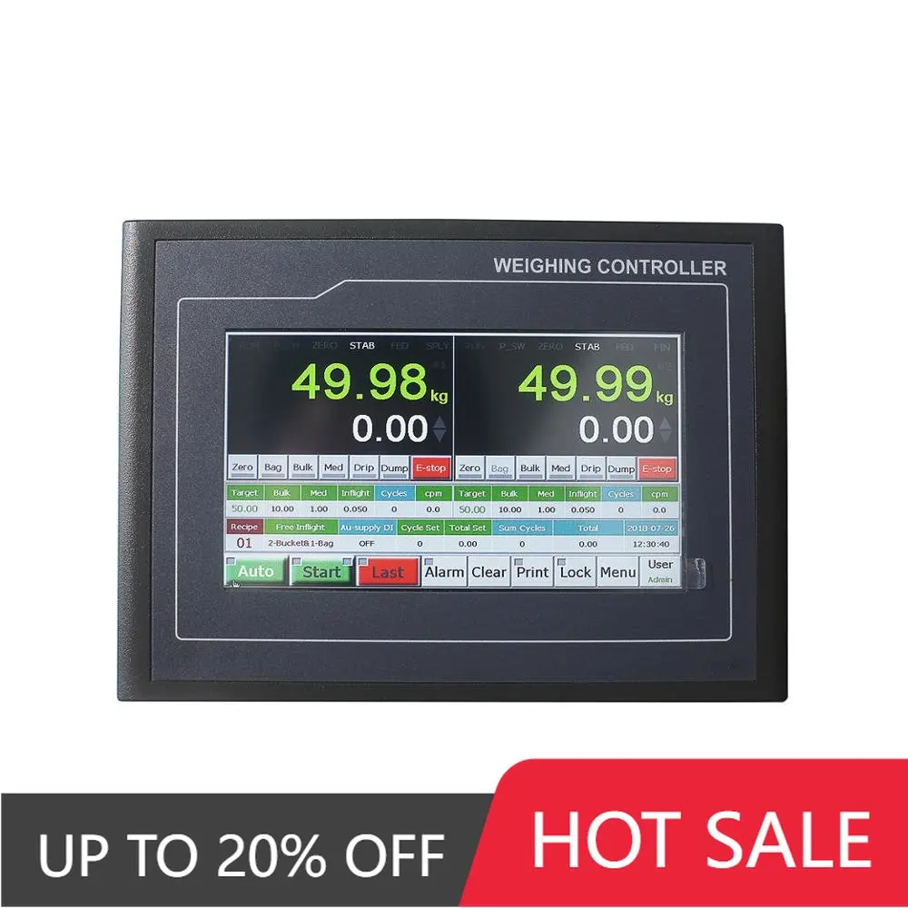 

Supmeter Touch screen bagging weighing controller for fertilizer hopper weighing scale BST106-M10[BH]