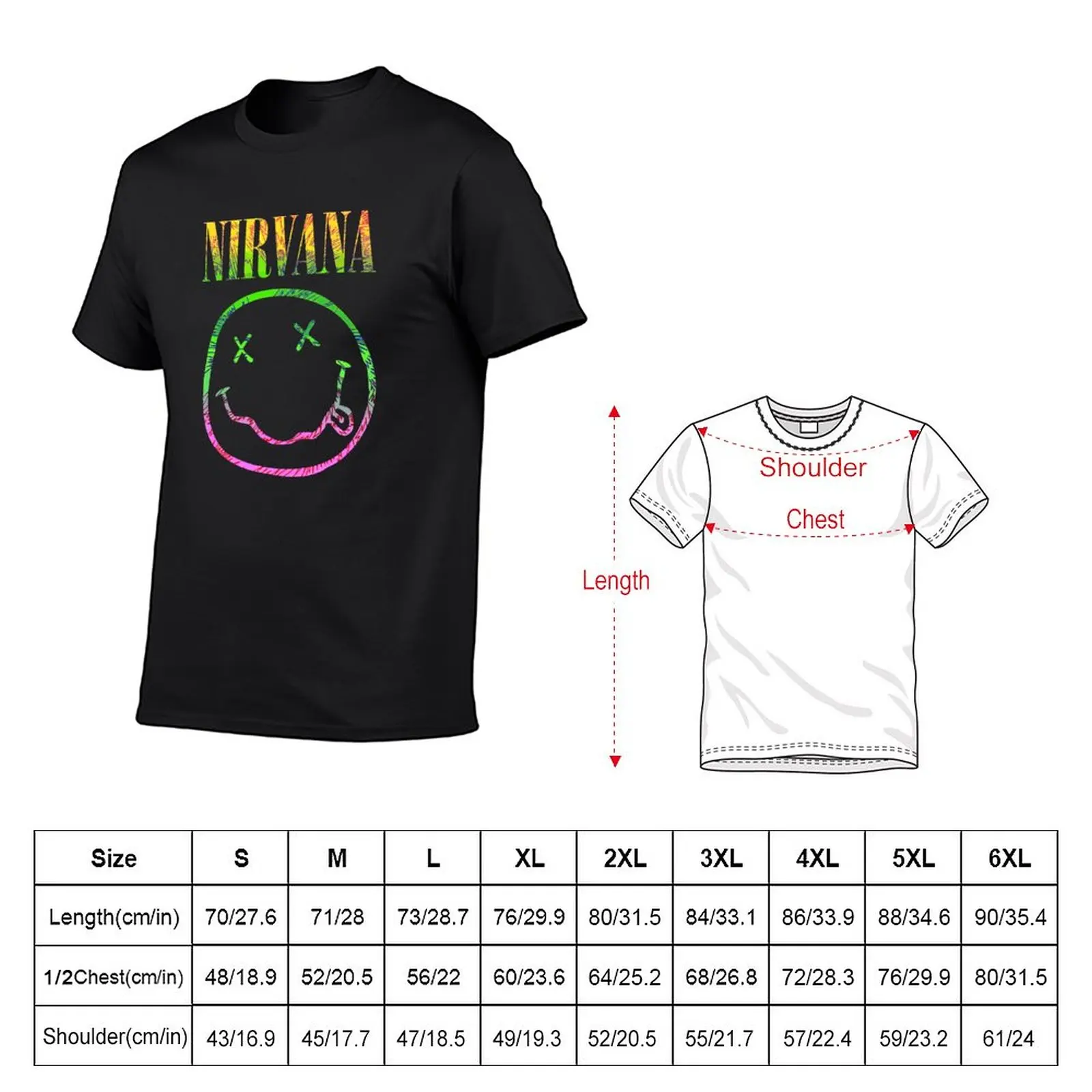 New Colourfull Smiling T-Shirt Oversized t-shirt custom t shirt T-shirt short black t shirt big and tall t shirts for men