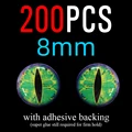 Verde 8mm 200 piezas