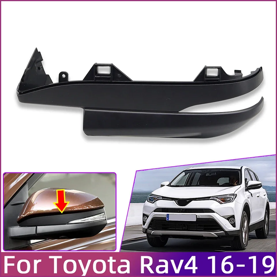 

Auto Parts Car External Rearview Mirror Lower Cover Cap Wing Side Mirror Lower Shell For Toyota Rav4 2016 2017 2018 2019