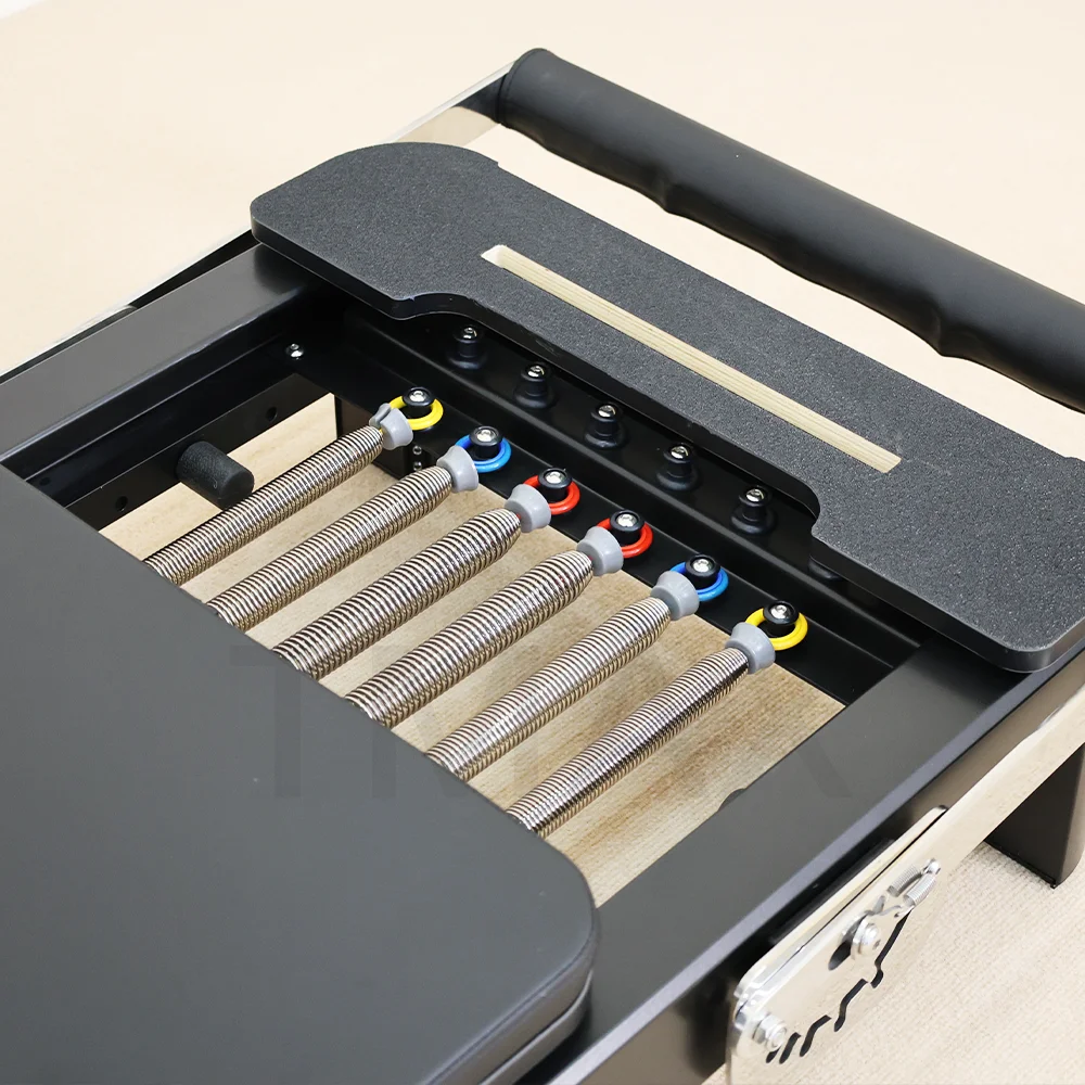 Merek Tmax Jual Terlaris Pilates Aluminium Reformer Mesin Latihan Pilates Reformer Lipat