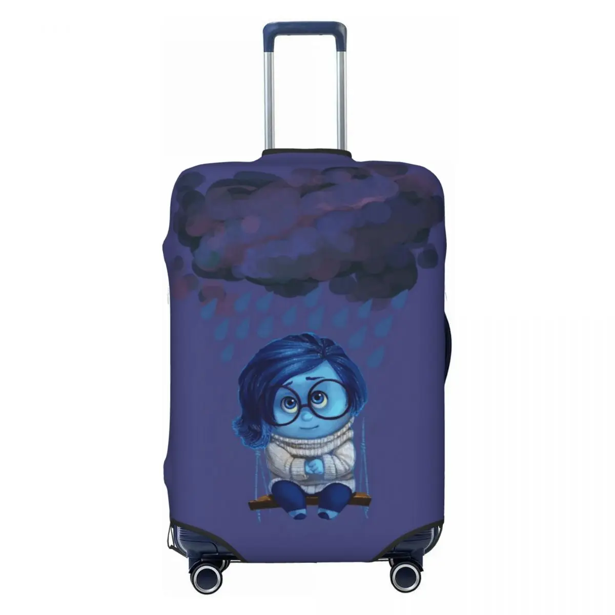 

Пользовательский внутренний мультяшный дорожный чехол для багажа, пыленепроницаемые обои с полостью, защитный чехол для чемодана, подходит для 18-32 дюймов