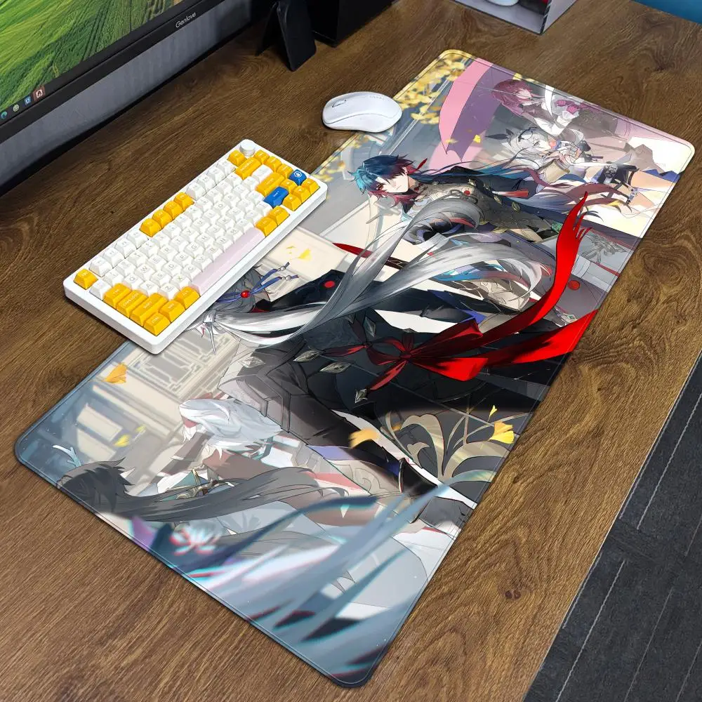 Honkai S-Star Rail Mouse Pad XXL Mouse Pad Desk Pad Decor Mat, Large Gaming Mouse Pad for Desk Computer Keyboard Laptop