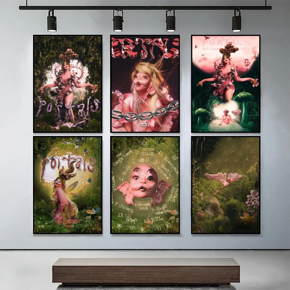 Singer Melanie Martinez Portals Poster Prints Wall Sticker Painting Bedroom Living Room Decoration Office Home Self Adhesive