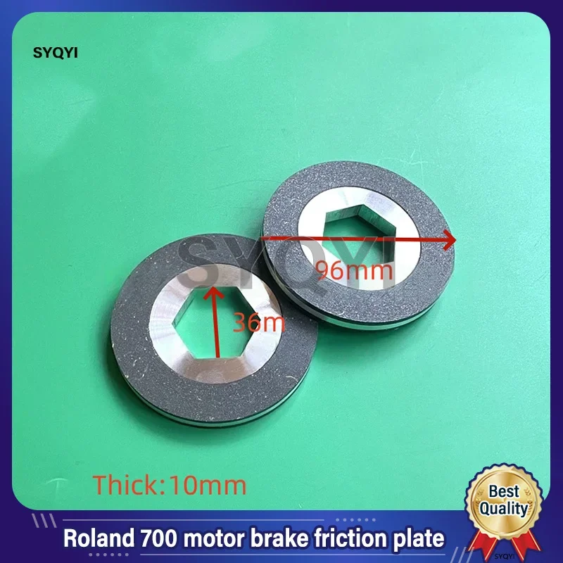 Roland 700 Printing Machine Paper Delivery Lift Motor Brake Pad Friction Plate Spare Parts