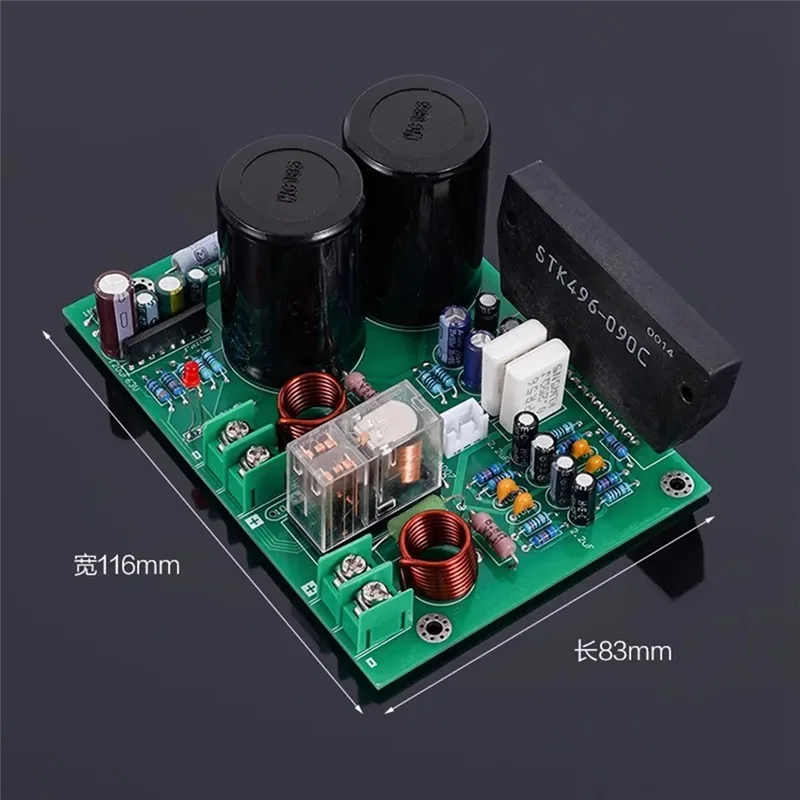 

CABE-Assembly STK496-090 Мощный низкий искажений 100 Втx2 Hi-Fi стерео домашняя аудио плата усилителя «сделай сам»