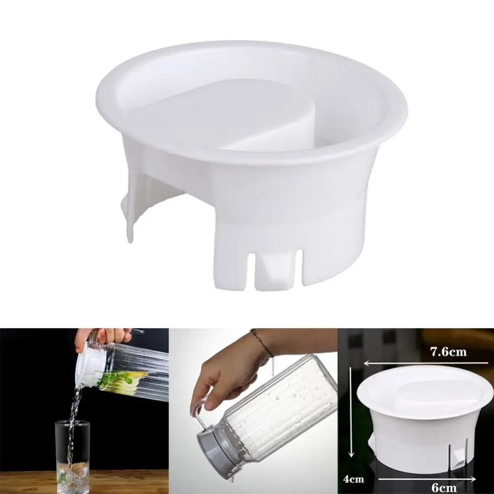 New Plastic Lids Covers New Anti Dust Non Splash Bottle Plugs Accessory Glass Water Carafe Leak Proof Caps for Bistro Pitcher