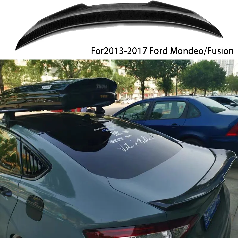 

For Ford Mondeo/Fusion Auto Accessories New Model 2013 2014 2015 2016 2017 100%High Quality Carbon Fiber Rear Wing Spoiler