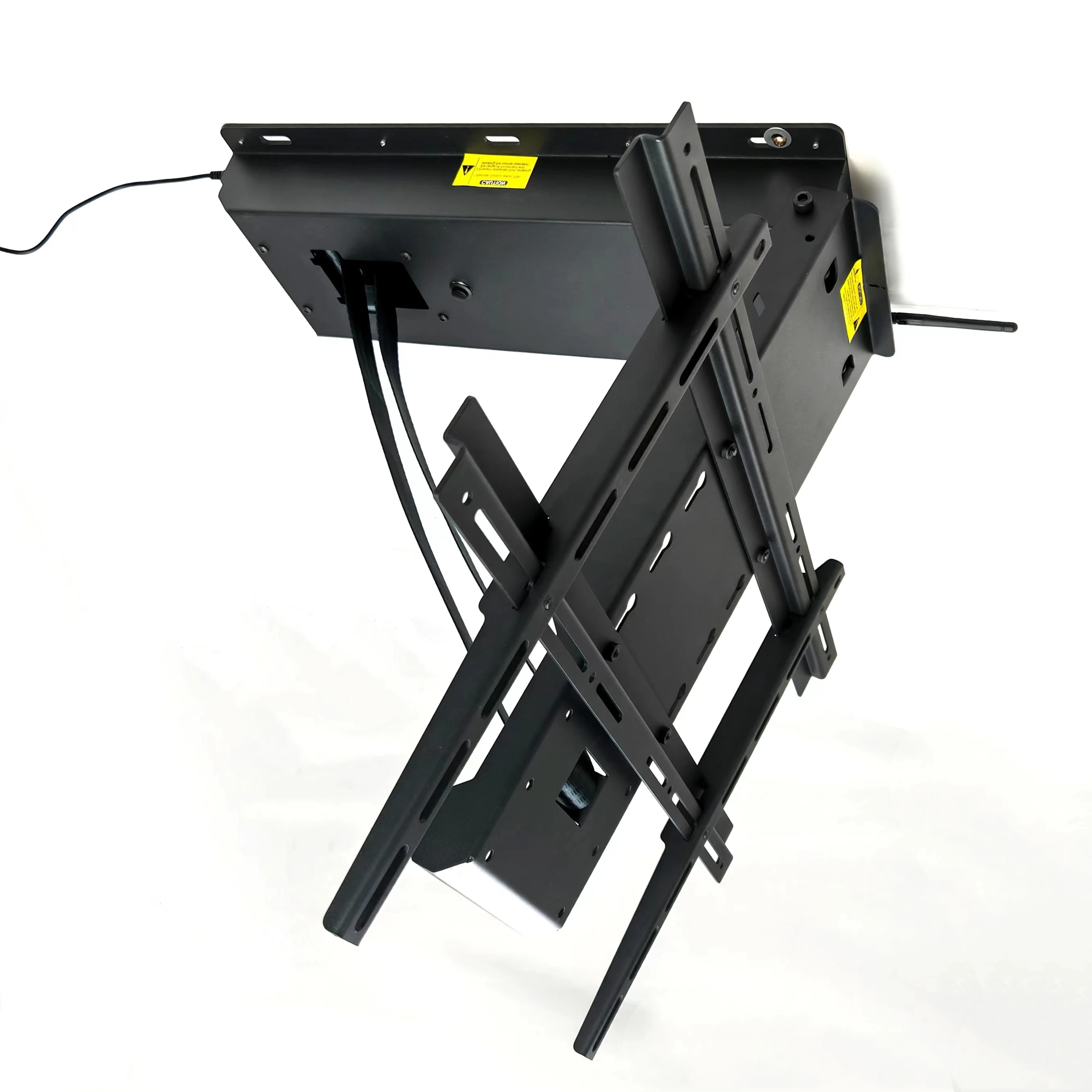 

ZJW STLF Advanced Best-selling Style Electric Adjustable TV Stand with Rotatable and Removable VESA 600*400 Heavy-duty Tv Wall