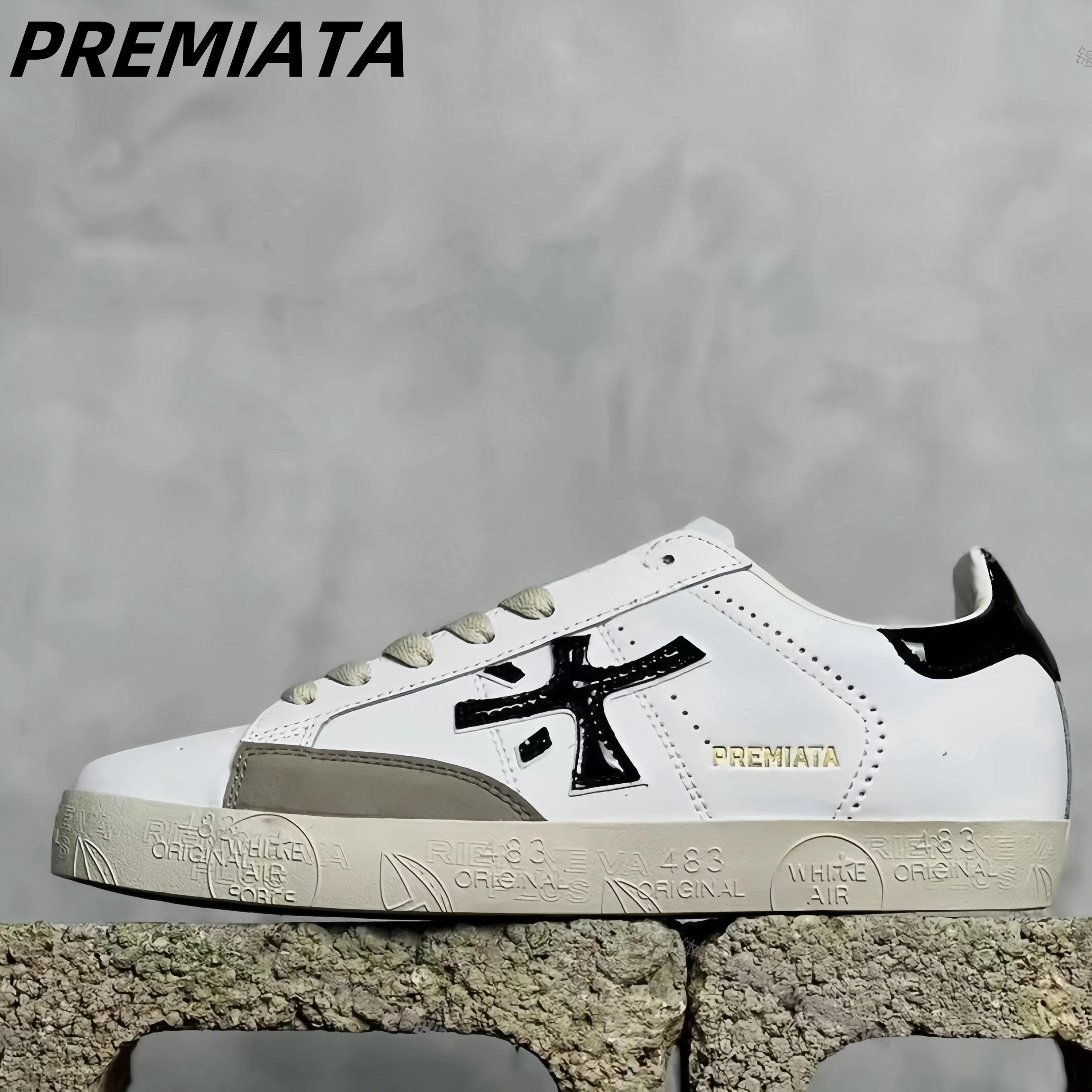 PREMIATA The Premiata shoes 2024 6168 low-top sneaker casual shoe designer steven genuine training Italian brand Mick