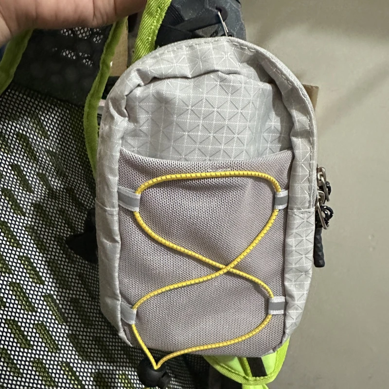 Outdoor Backpack Attachment Storage Bag Nylon Ultralight Portable Phone Bottle Pouch for Mountaineering Hiking Travel Gear