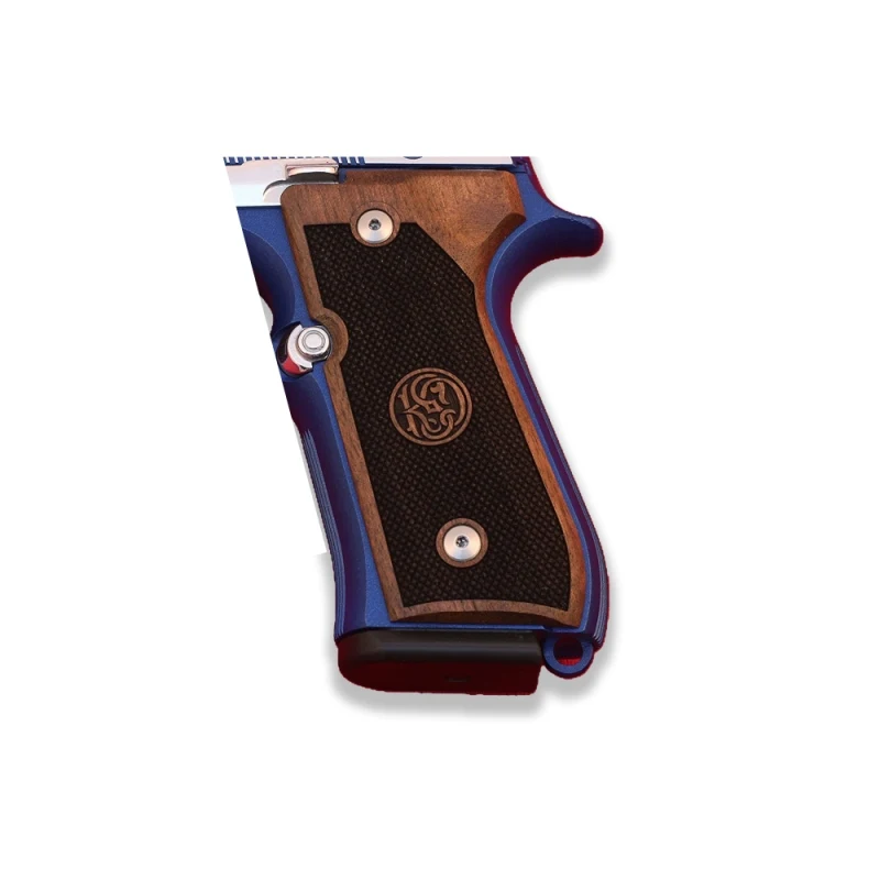 

KSD Brand Beretta 92FS, 92 A1, 92G, 92D, 96, M9 Compatible Walnut Grips Diamond