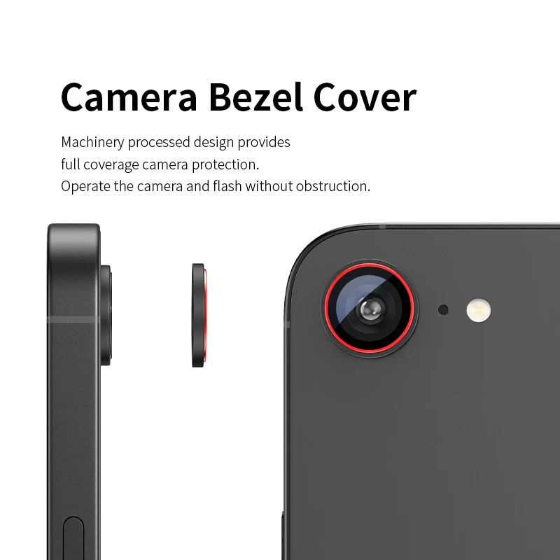Para iPhone 17e Protector de Cámara para iPhone Cubierta de Lente para iPhone 16e Película Protectora de Cámara para Protección de Cámara iPhone 4