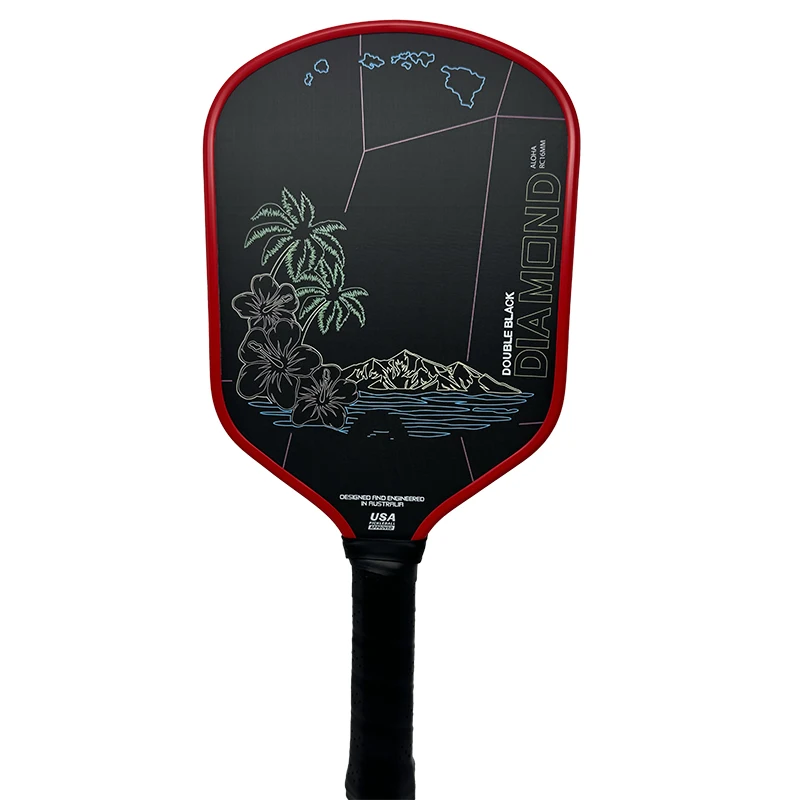 

USAPA Standard Approved Double Black Diamond ALOHA RC 16mm Thermoforming Pickleball Paddle