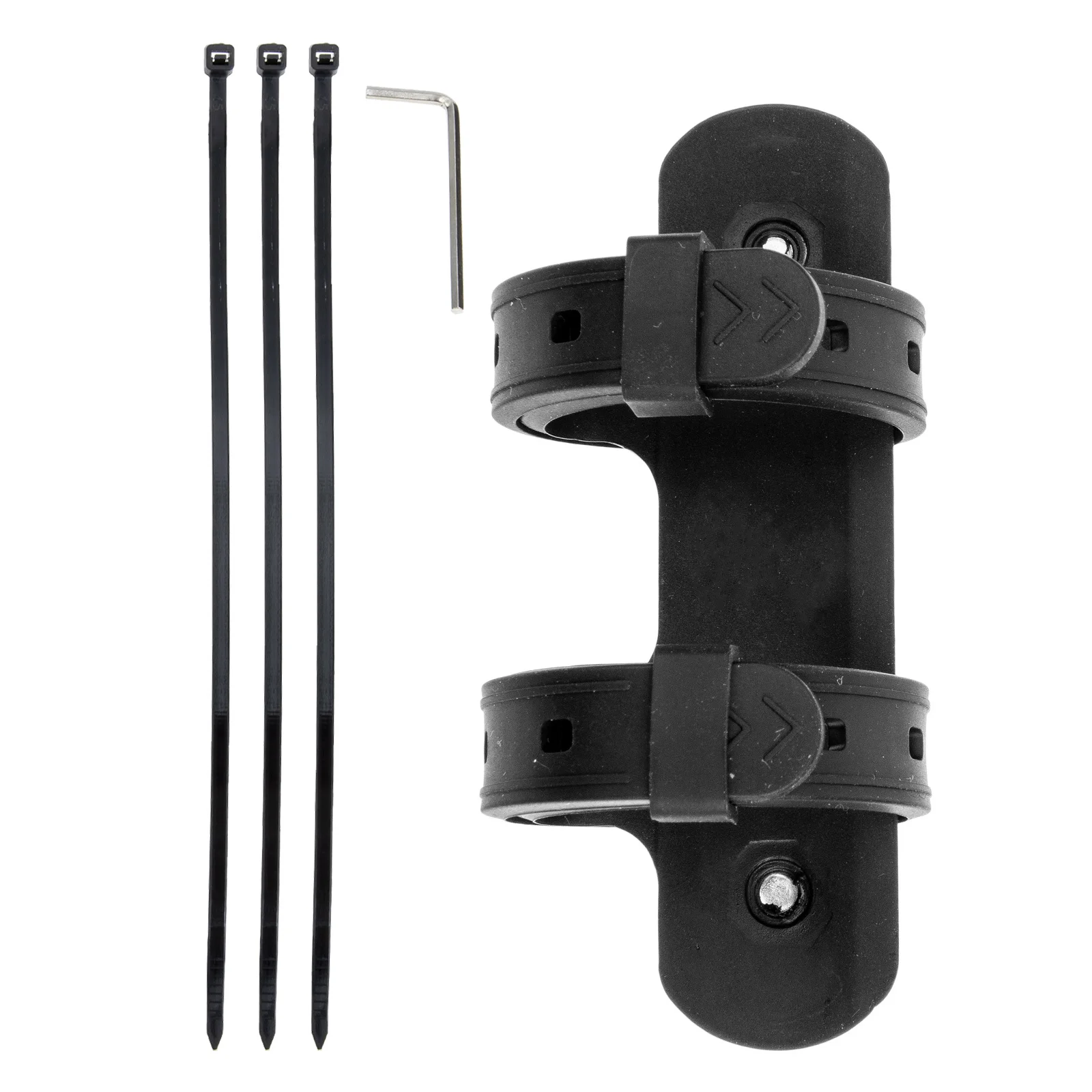 1Set Bike Bottle Cage Mount Base Waterproof Silicone Bottle Holder Stand for Cycling Travel with Adjustable Strap