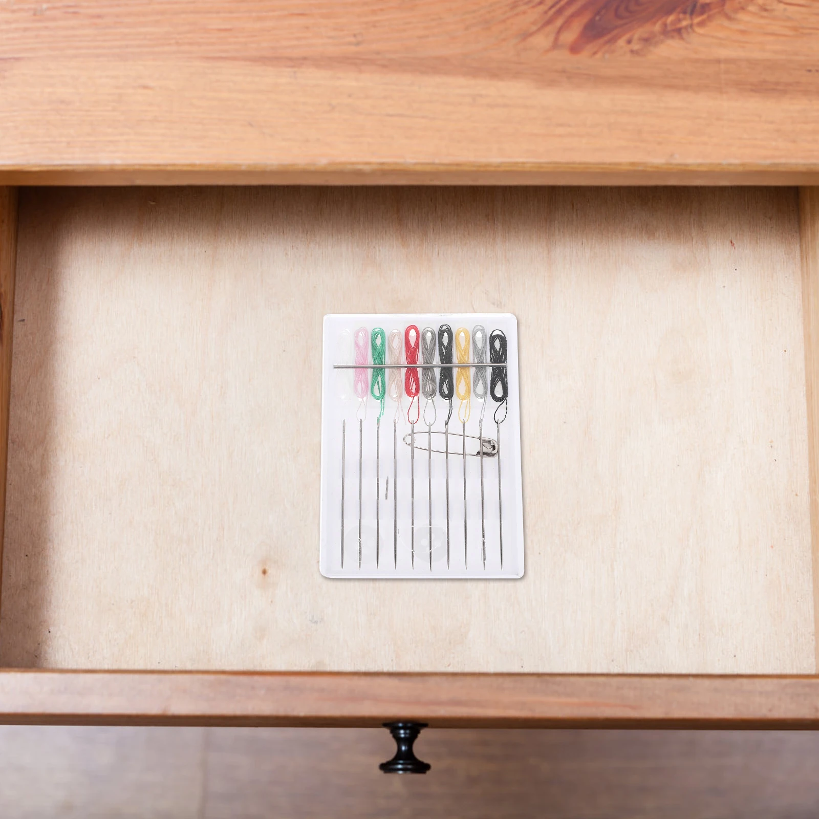 

5 Packs Disposable Sewing Kit Sewing Thread Portable Multifunctional Sewing Needle Thread Embroidery Cross Stitch Tools with