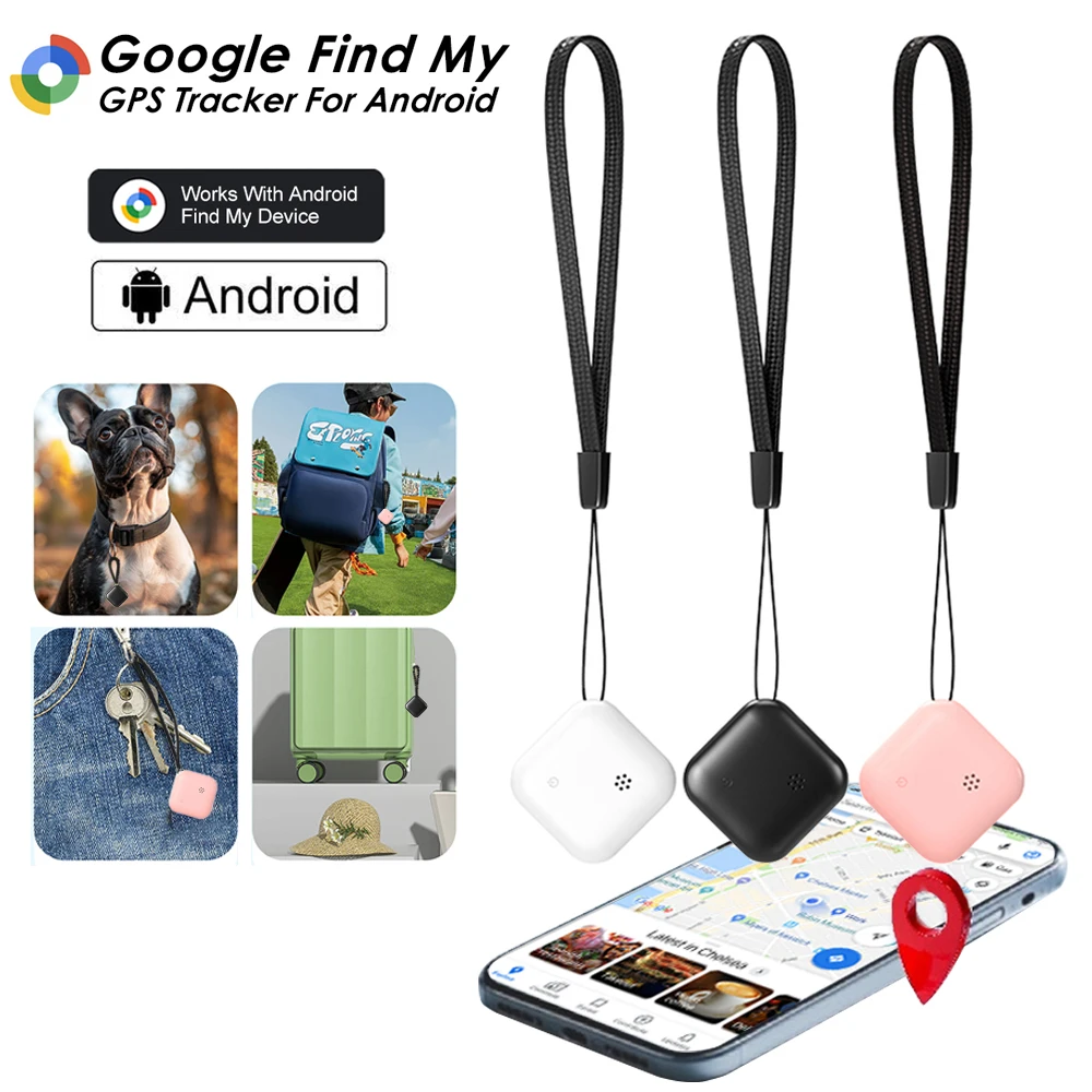 Google Finder GPS Tracker Global Smart Precise Positioning Finder For Google Find My Android Locater for Car Elderly Pet Wallet