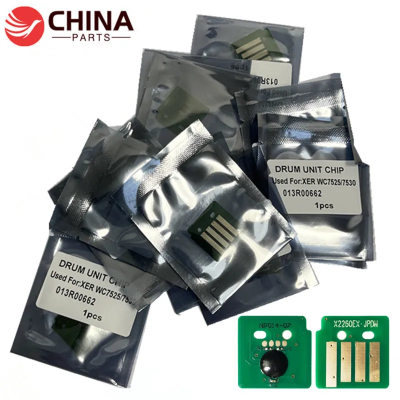 

20PCS 013R00662 Drum Cartridge Chip for Xerox WorkCentre 7525 7530 7535 7545 7556 7830 7835 7845 7855 Laser Printer Compatible