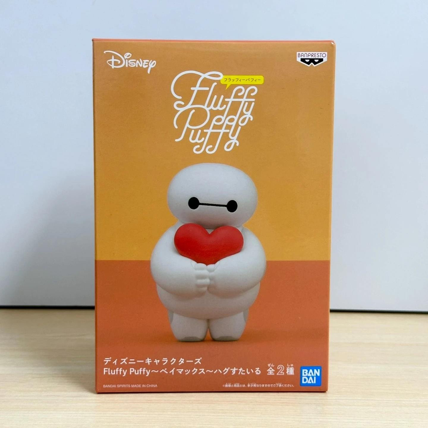 

In Stock Original Bandai Anime Big Hero Fluffy Puffy SOFVIMATES BAYMAX Action Figure Fans Collectible Model Toy Birthday Gift