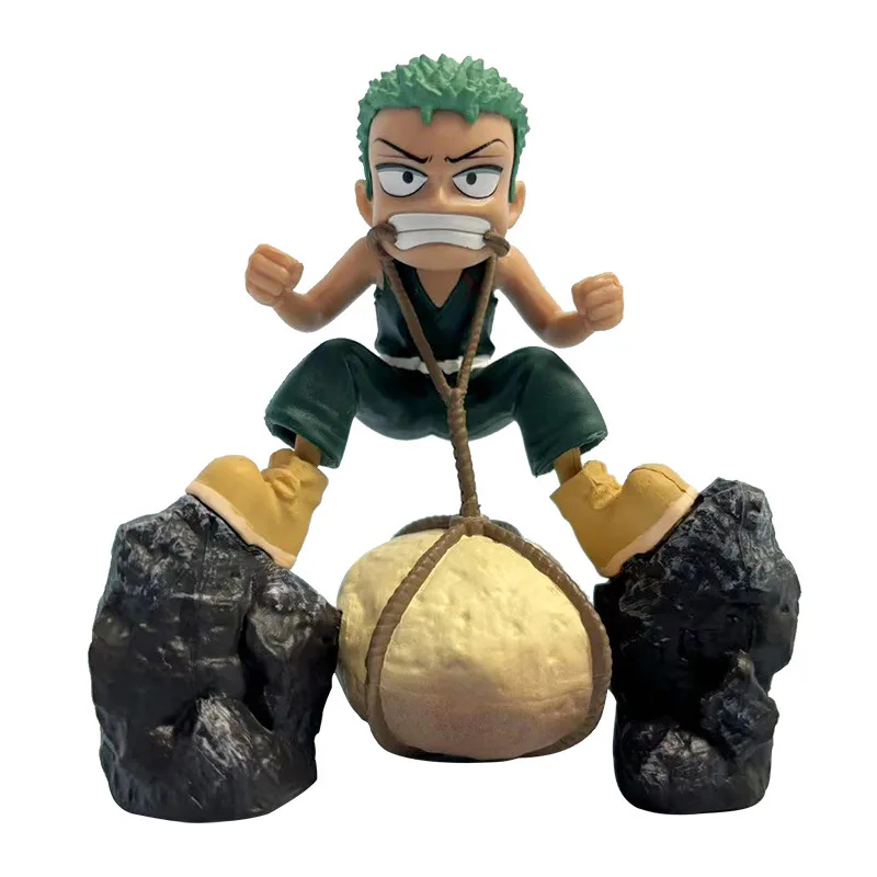 Figuras de anime zoro Roronoa, 8cm figuras pvc, estátua modelo, boneca, ornamentos, coleção, presentes, brinquedos para crianças, novo