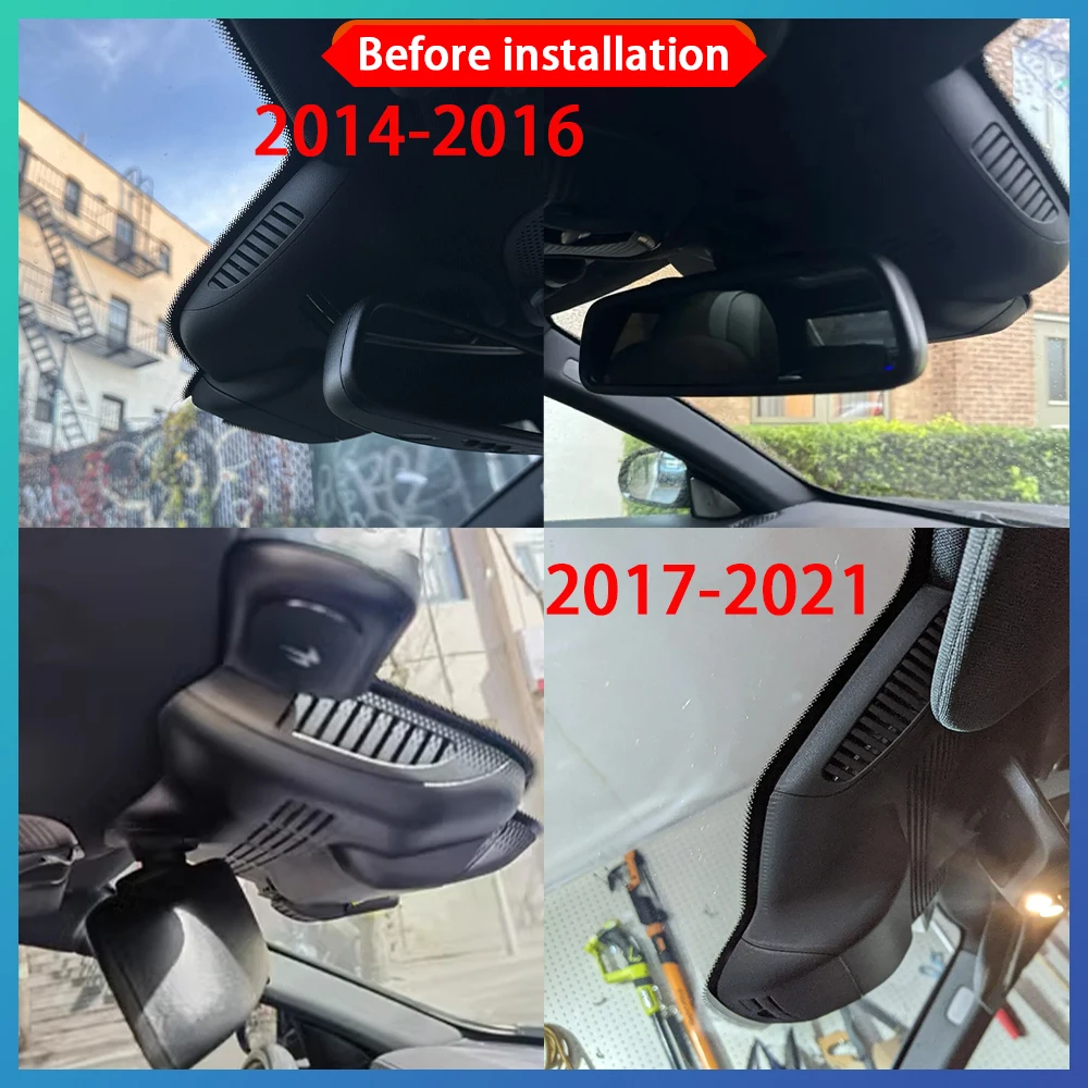 ZJCGO for Mercedes Maybach Benz S Class W222 C217 A217 2014-2021 4K Wifi DVR  OEM Car Video Recorder Dash Cam Front Rear Camera