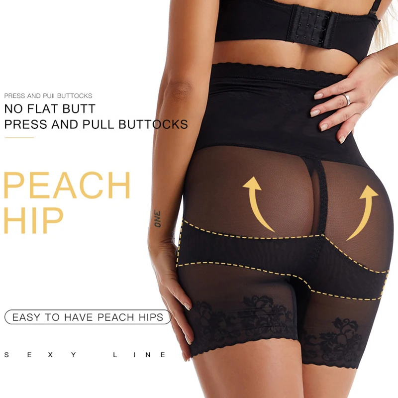 Dopo il parto a vita alta Trainer Body Shaper Butt Lifting Shorts mutandine per il controllo della pancia intimo sottile Shapewear senza cuciture per le donne