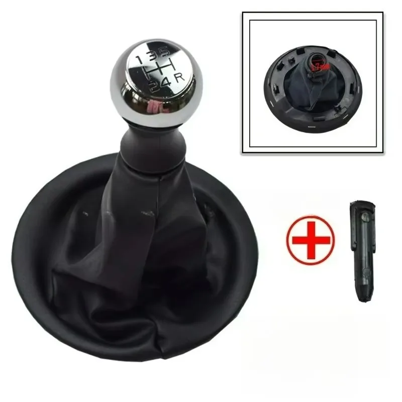 

Zza For Citroen Berlingo II Peugeot Partner 2008-on Manual 5 Speed Gear Shift Knob Gaiter Boot Cover Shifter Lever Handle Stick