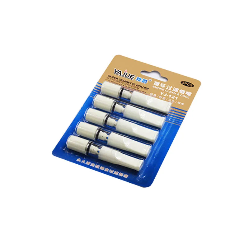 Hot Sale Complete set Cleanable Mini Cigarette Holder Plastic For Thick Thin Smoke Mouthpiece Microfilter Healthy Tobacco Filter