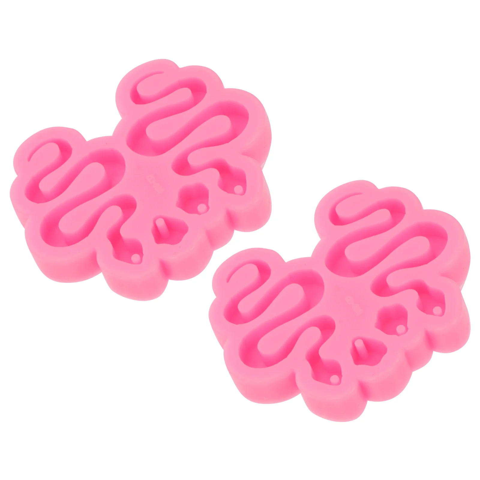 2Pcs Earrings Molds Premium Silicone Creative Pendant DIY Jewelry Casting Tools Handmade Earrings Making Accessories Mold