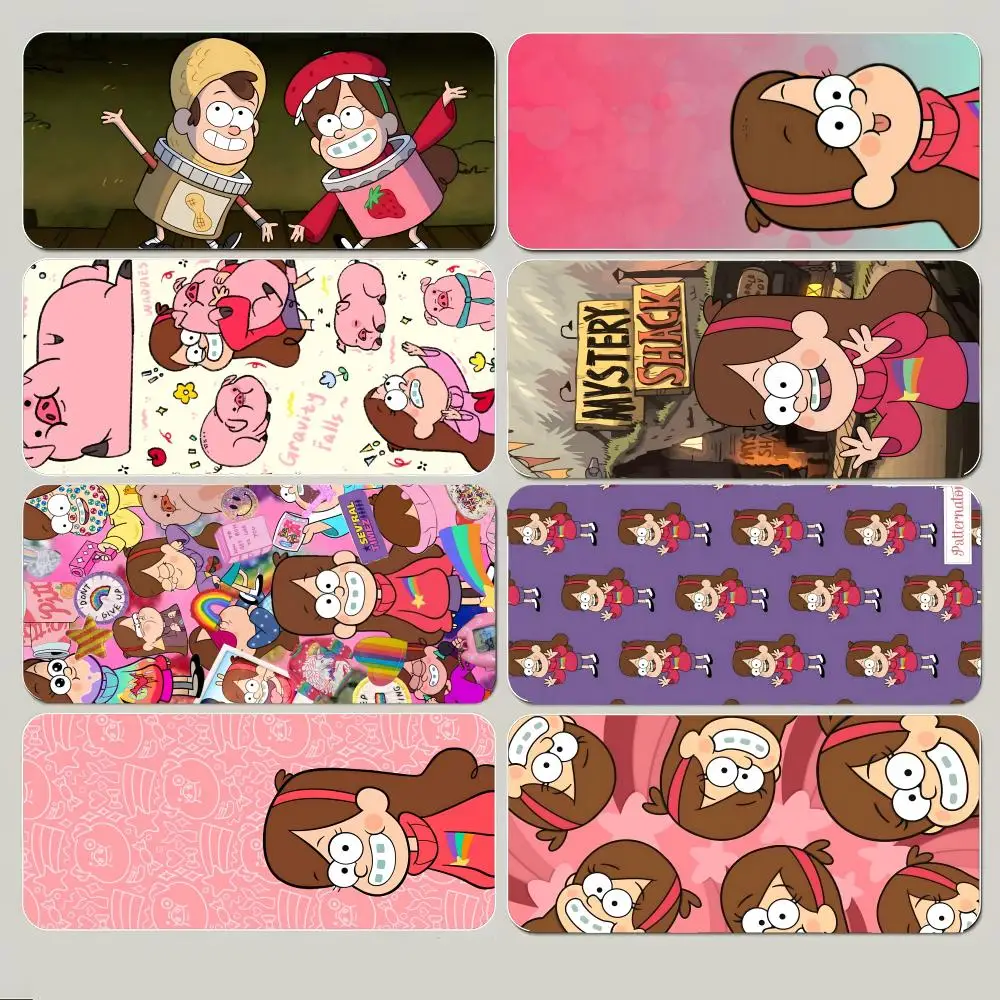 Funny Classic Cartoon F-Family Guy Mouse Pad Large Gaming Mousepad with Thick Stitched Edge Non-Slip Desk Mat