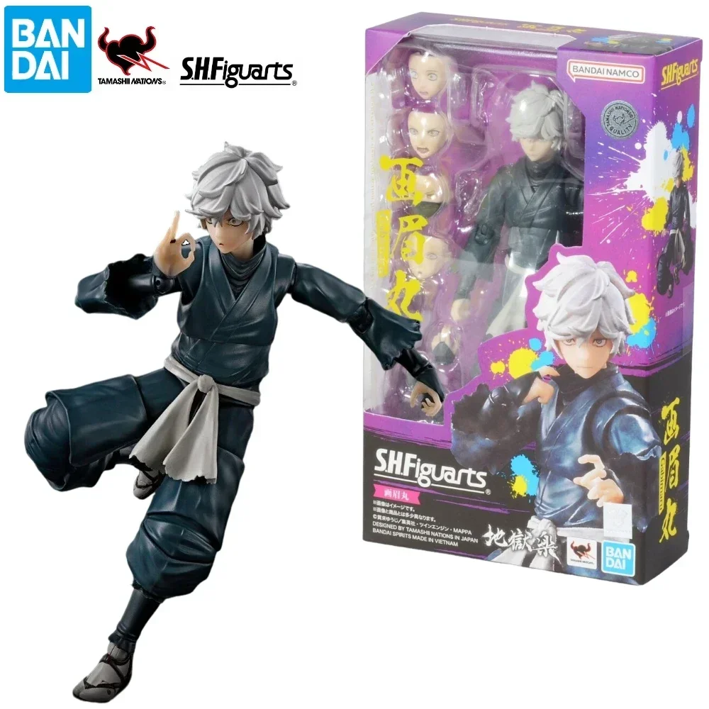 

In Stock Bandai S.H.figuarts SHF Gabimaru Yamada Asaemon Sagiri Hell's Paradise:Jigokuraku Action Figures Toys Collection Gifts