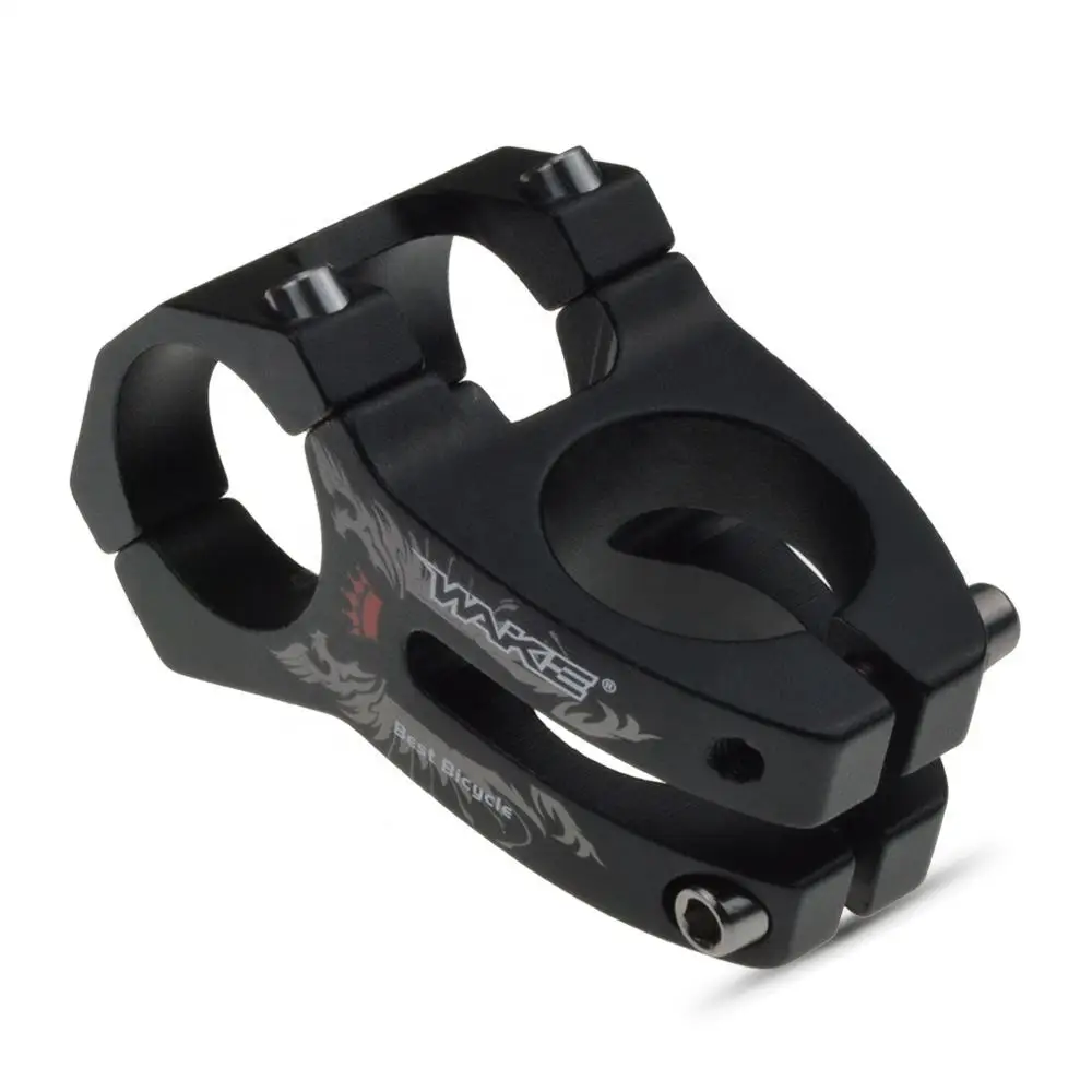 AliExpress NONE WAKE MTB Stem 31.8x45mm MTB Power Short Handlebar Stem Aluminium Alloy Road Bike Mountain Bicycle Stem Riser Table Bike Parts