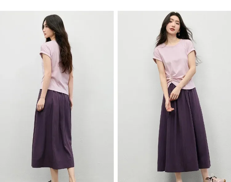 SENTUBILA Damen 2-teiliges Outfit 2026 Sommeranzug Damen Lässiges Ärmelloses Oberteil mit Elastischem Bund A-Linien-Rock Set 162ZF6133 – Detail 21