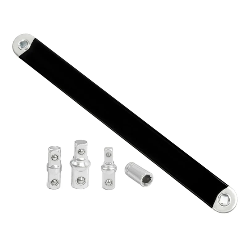 【Лучшие продажи】Основной удлинительный ключ с храповым механизмом с нулевым градусом, набор удлинителей с храповым механизмом для плотных помещений