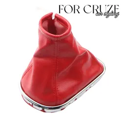 Car Gear Shift Knob Gaiter Boot Cover for Chevrolet Cruze 2008 2009 2010 2011 2012 2013 Leather Dust-proof Covers Accessories