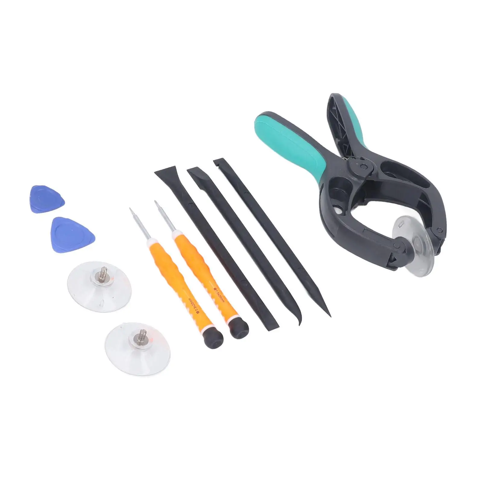 10PCS Phone Repair Tool Kit - Suction Cups, Antistatic Spudgers, Motherboard Tools for Electronics