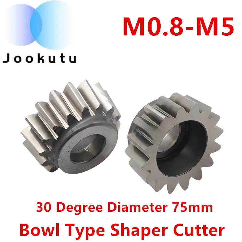 

30 Degree Diameter 75mm M0.8 M1 M1.25 M1.5 M1.75 M2 M2.25 M2.5 M2.75 M3 M3.25 M3.5 M3.75 M4 M5 Bowl Type Shaper Cutter Uncoated