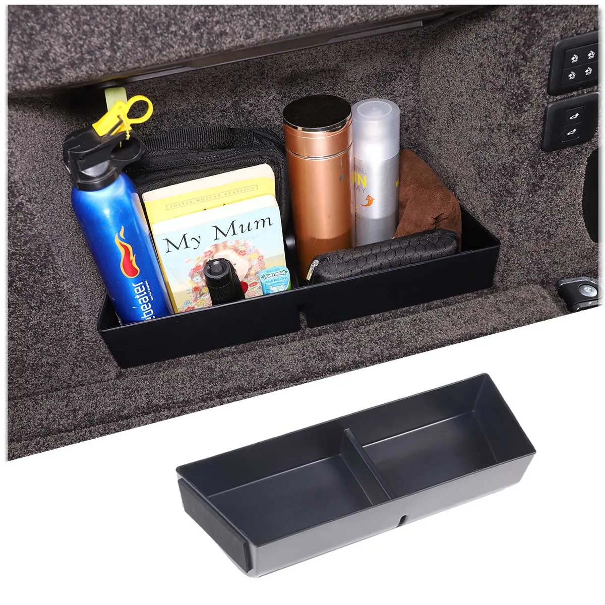 

ABS Car Trunk Side Storage Box Board Organizer Box Tray For Land Rover Range Rover Vogue 2013-2022 Car Interior Accessories