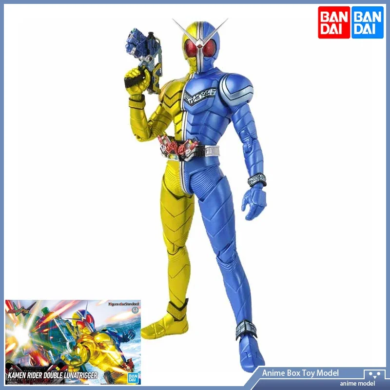 

Kamen Rider Bandai Figure-rise Standard KAMEN DOUBLE LUNATRIGGER Assembly model Anime Figure Gift Original Product