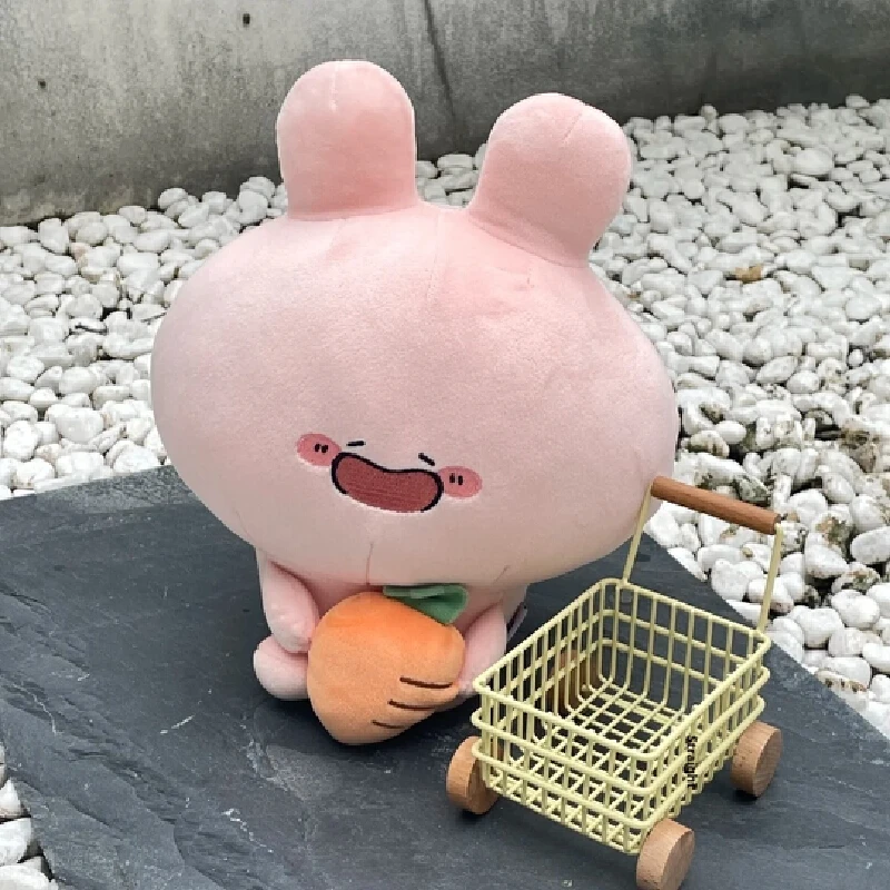 

В наличии новая кукла Асами, успокаивающая плюшевая кукла серии, мягкая U-образная подушка, украшение для дома, каваи, праздничные подарки на день рождения