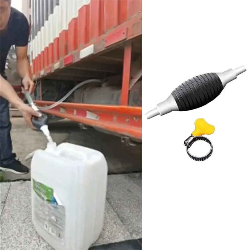 Auto Car Oil Sucker Manual Fuel Tank Suction Hose Oil Pump Transfer Hand Sucker Portable and Durable High Quality No Hose