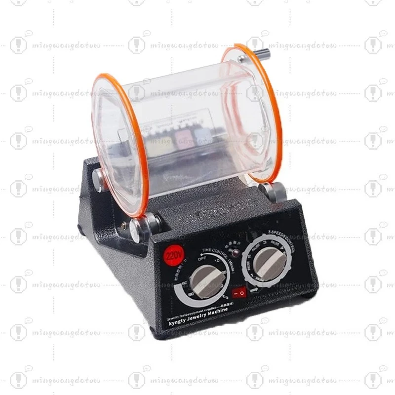 Jewelry Polishing Machine 220V Jewelry Gold And Silver Cleaning Tool Drum Polishing Machine