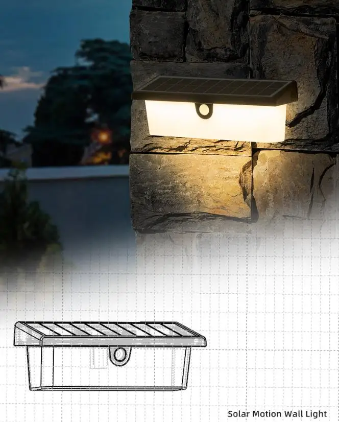 Solar Step Outdoor Waterdicht En 2023 Nieuw Tuinierpaneel Heldere 5led Verlichting Binnenplaatslampen Huishoudelijke Outdoor Wandlamp Luz