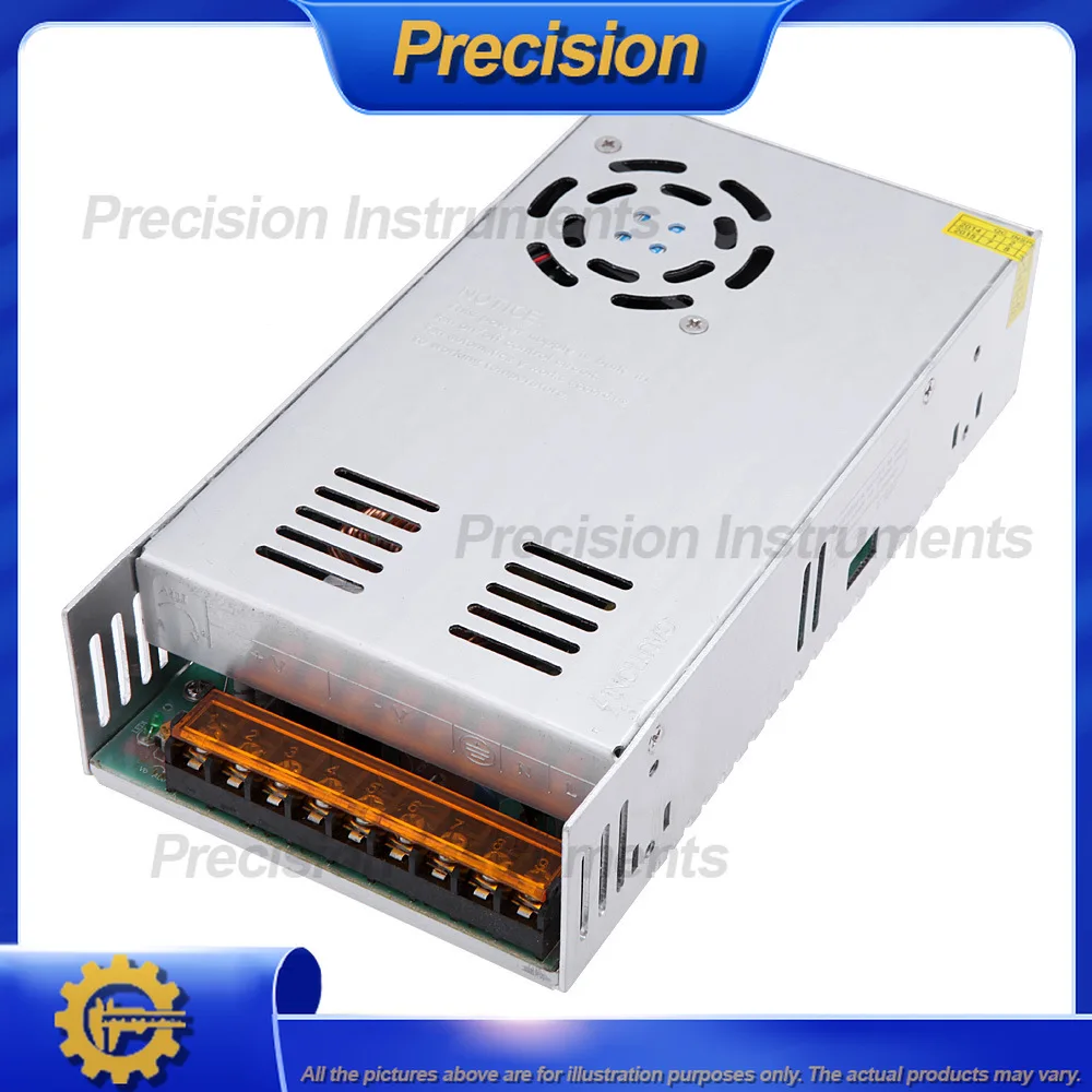 

2026 LED Power Supply AC to DC Converter 220V to 24V 15A 360W for 3D Printer Lighting and Industrial Applications