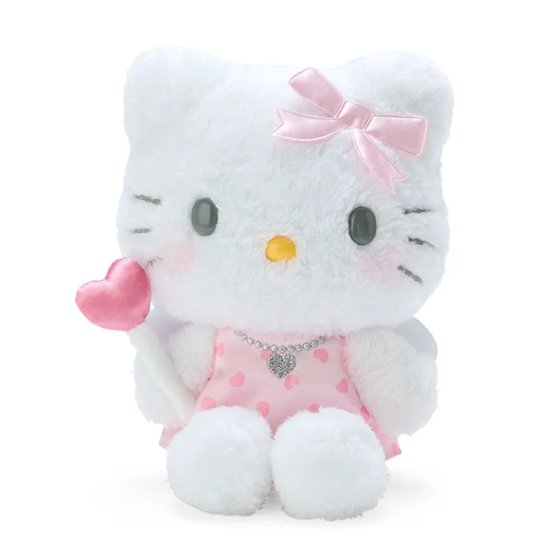 Sanurgente-Mix Family Butter Pompom for Children, Angel Apparence, Purin Kitty, Cinnamoroll Kuromi, Ornements décoratifs, Cadeau en peluche, 2307