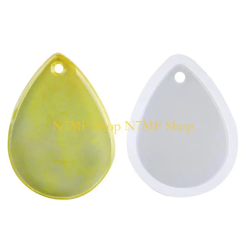 

N7MF 23 Pcs/set DIY Handmade Jewelry Crystal Epoxy Necklace Pendant Mold Irregular Mo