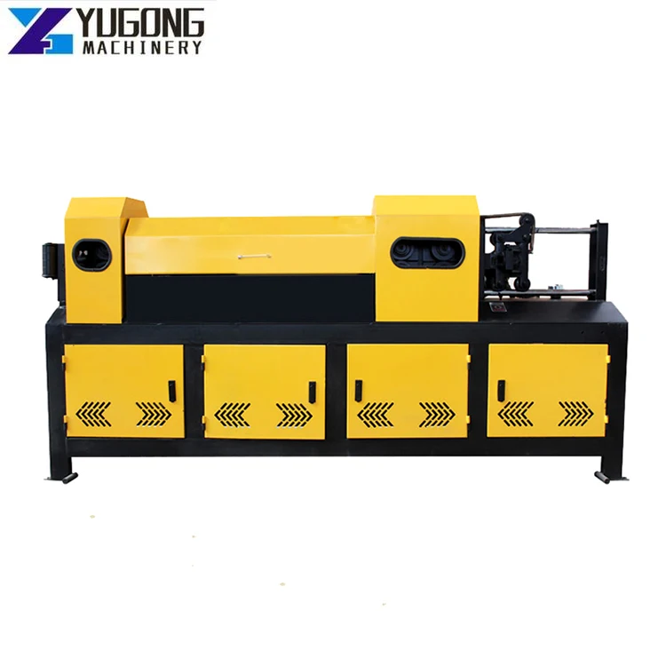 YG Metal Bar Straightening Machinery Straightening and Hydraulic Cutting Machine Rebar Cutting Machine