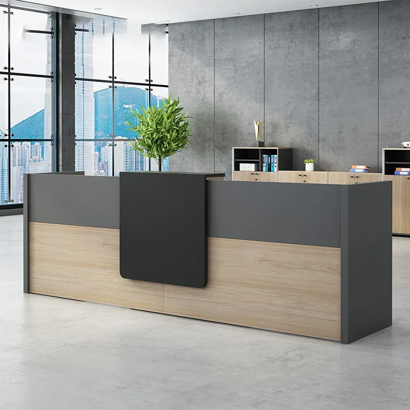 

Modern Podium Reception Desks Standing Spa Standing Cashier Simple Office Lectern Business Mobile Empfangstheke Home Furniture